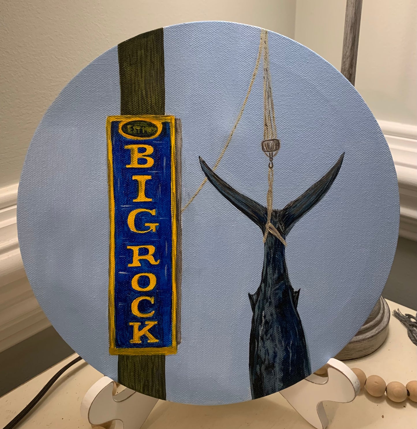 Big Rock Weigh-In Painting