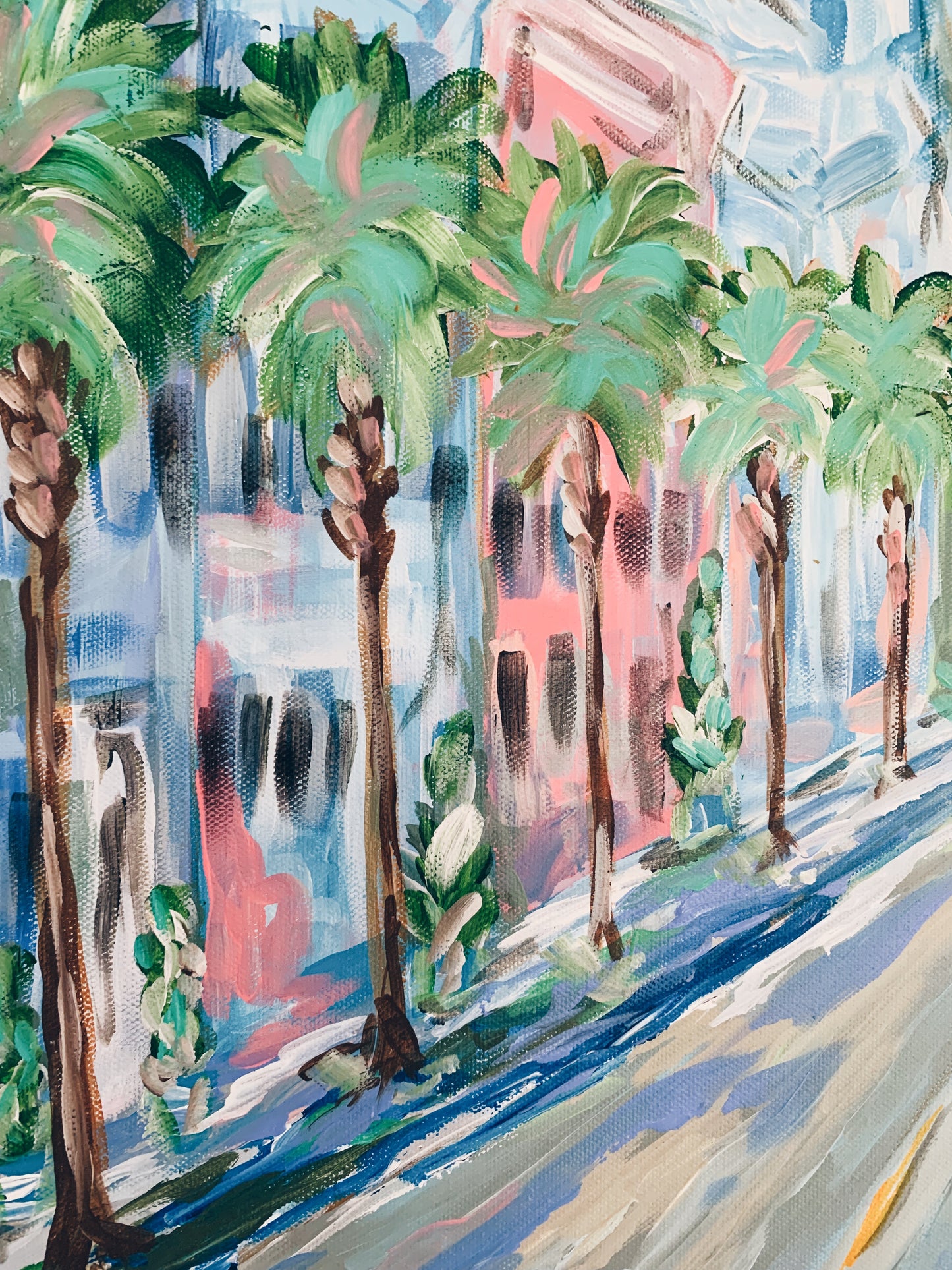 Downtown Charleston Painting 16x20