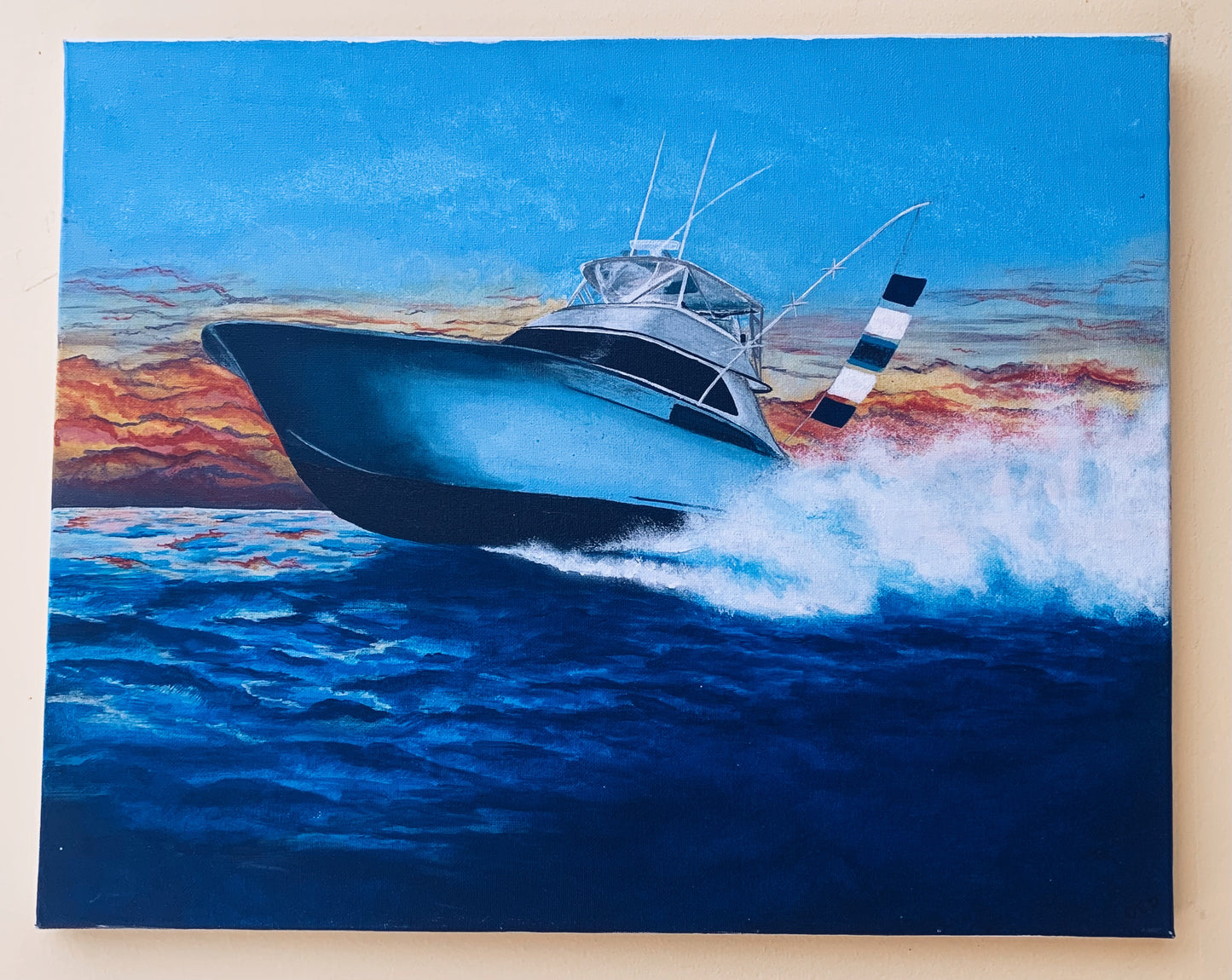 Custom Boat Painting