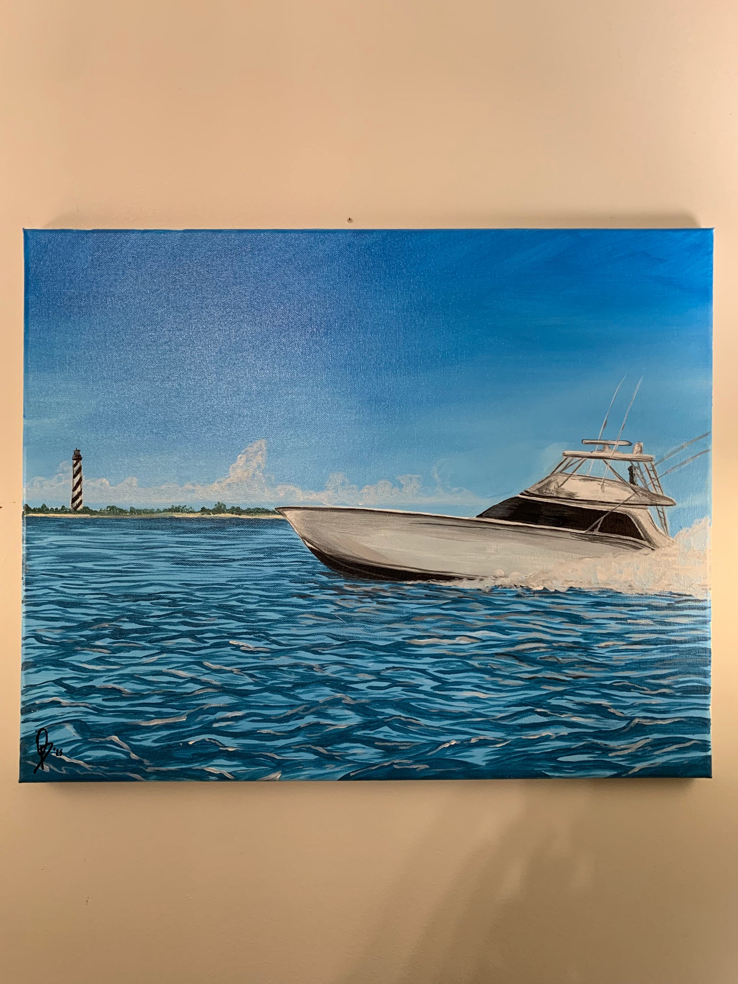 Custom Boat Painting